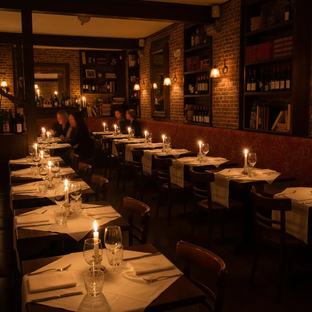 Sfeervolle restaurantzaal van 3 Keuken & Bar in Oudewater